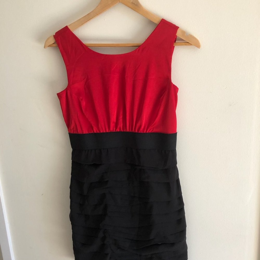 Express Color Block Dress - Picture 2 of 3